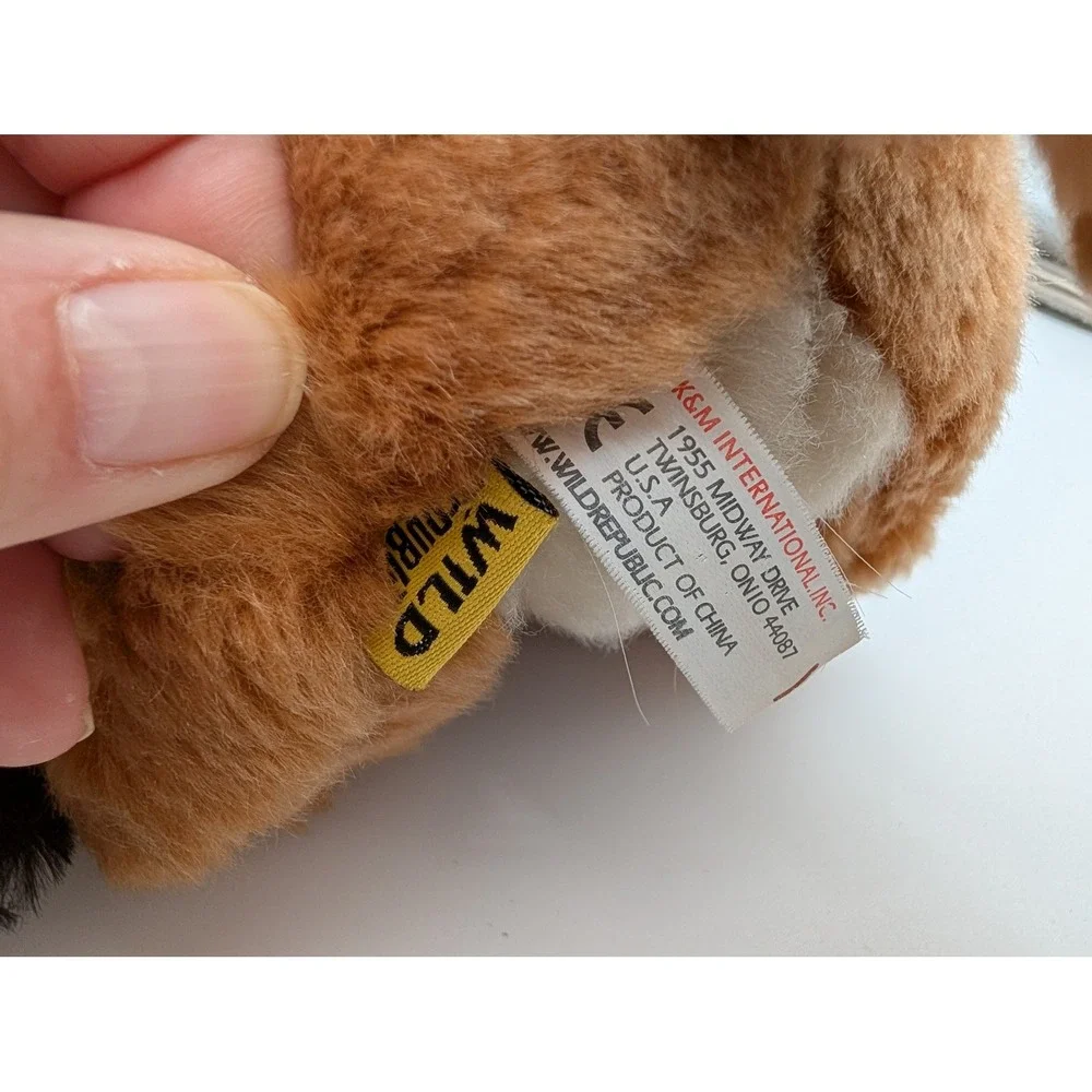 Wild Republic Plush Lot Elephant Lemur Tiger Safari Zoo Stuffed Animal Toy